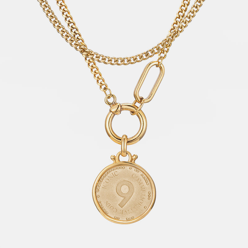 Re-Co'De Sovereign Coin Doubleness Necklace