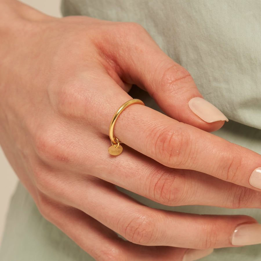 Lorher Tag Ring: Gold