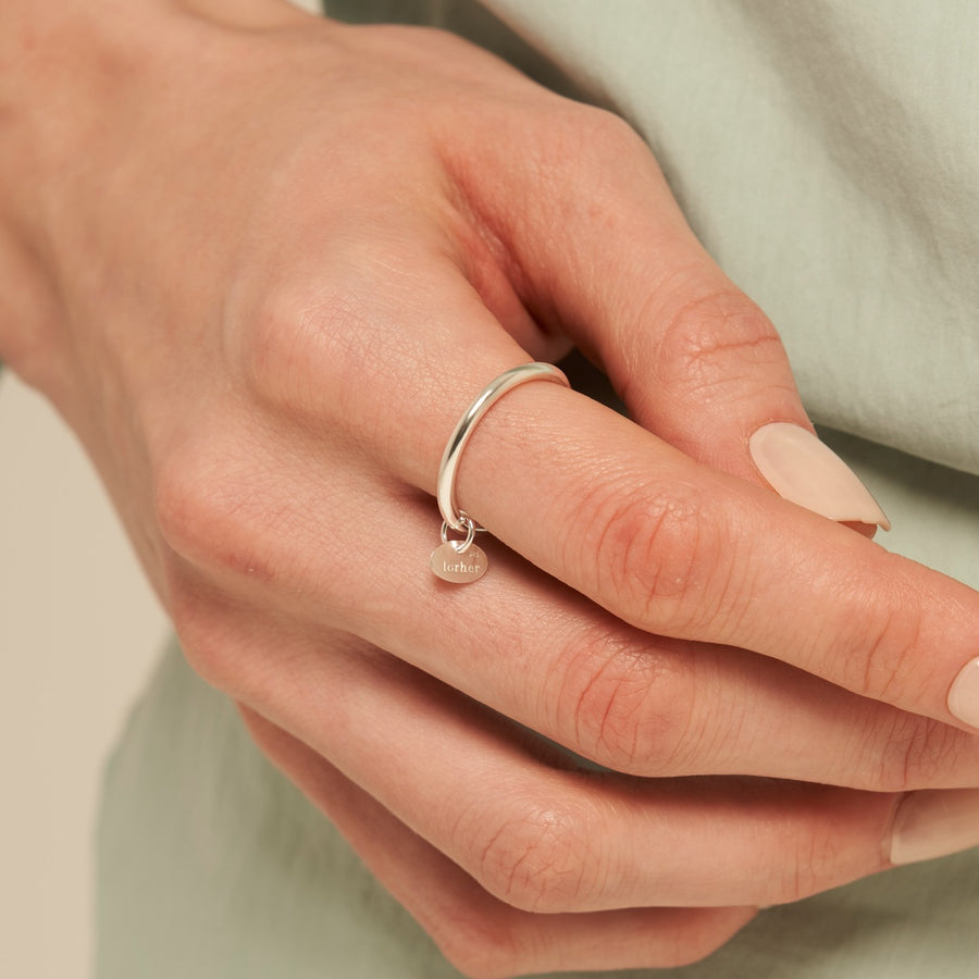 Lorher Tag Ring: Silver