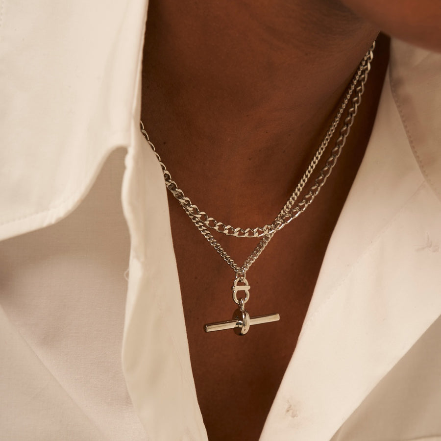 Avirod Doubleness Classic Rowing Necklace