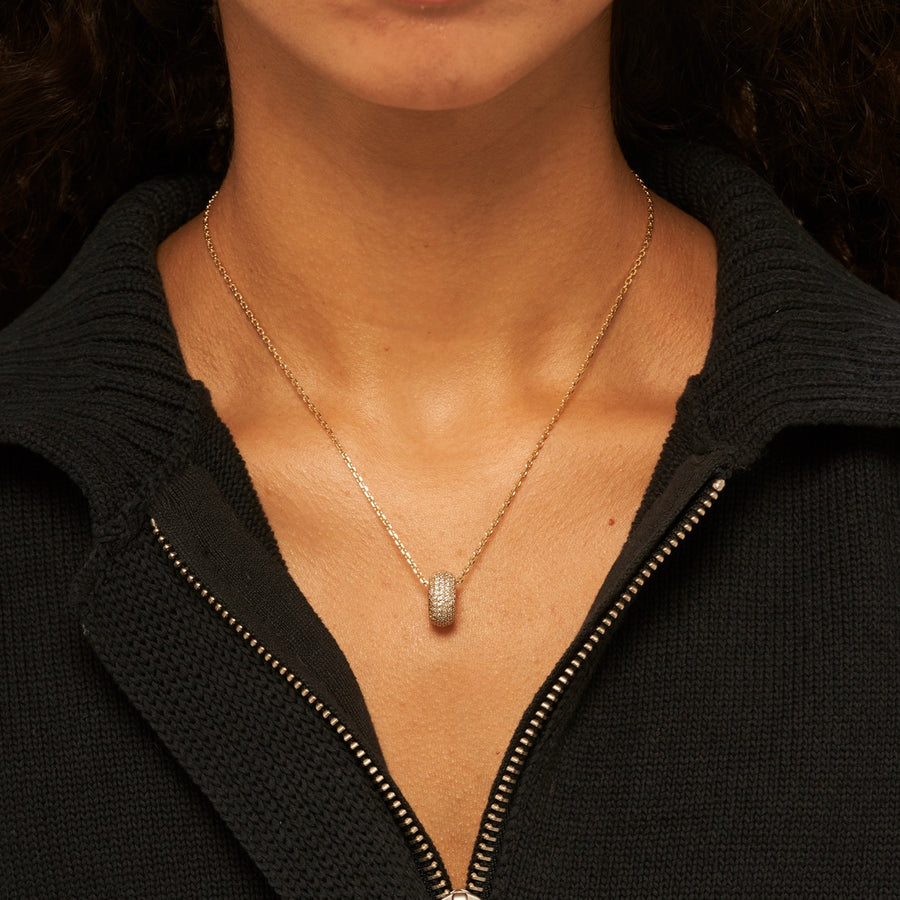 Round Cubic Necklace