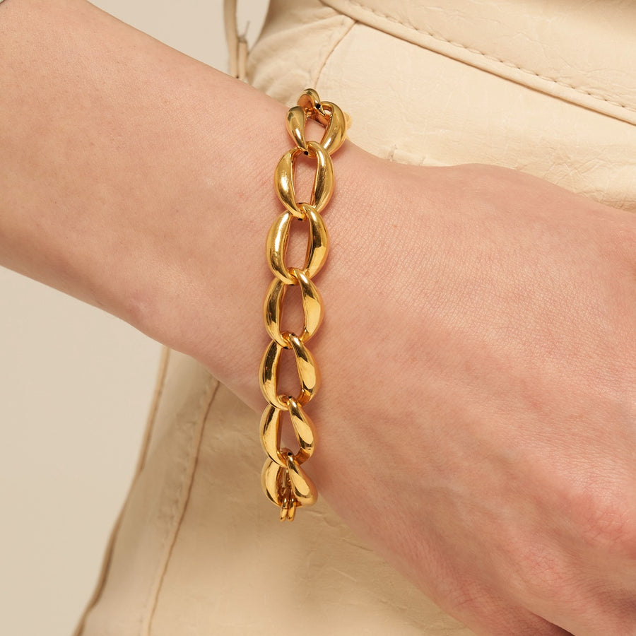 Grace Hollow Chain Bracelet