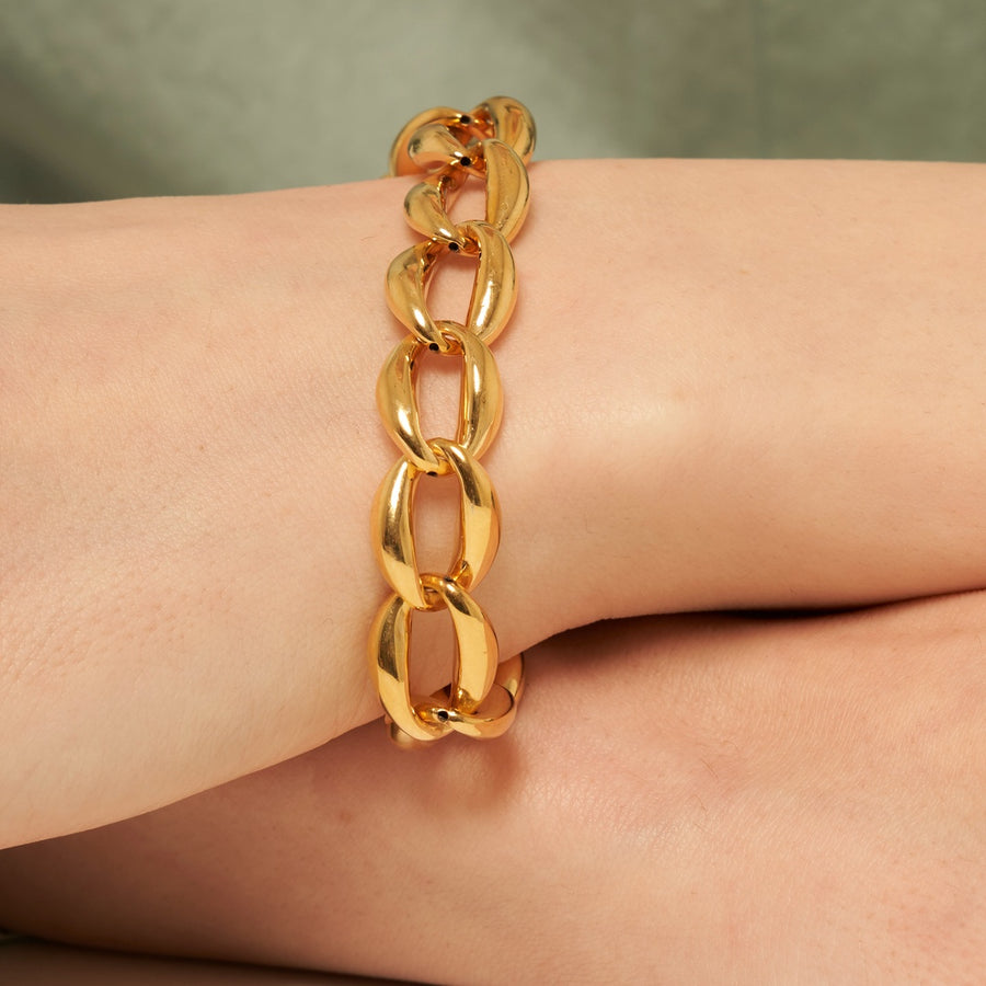 Grace Hollow Chain Bracelet