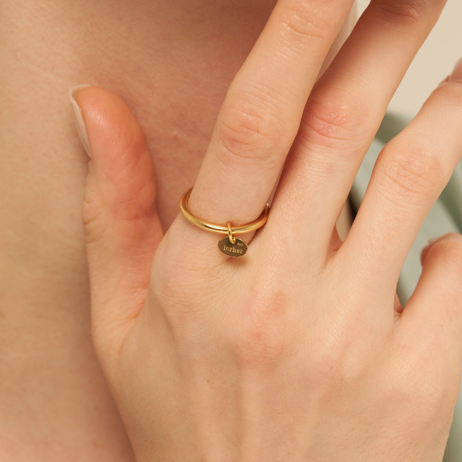 Lorher Tag Ring: Gold