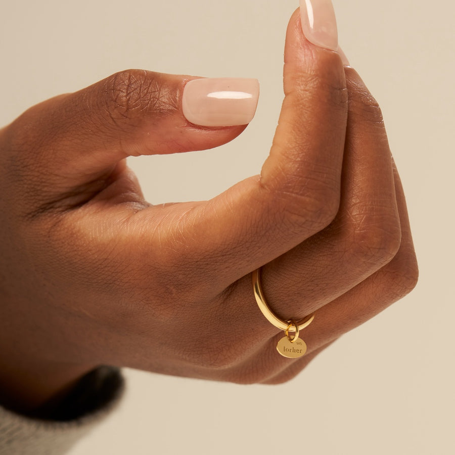 Lorher Tag Ring: Gold