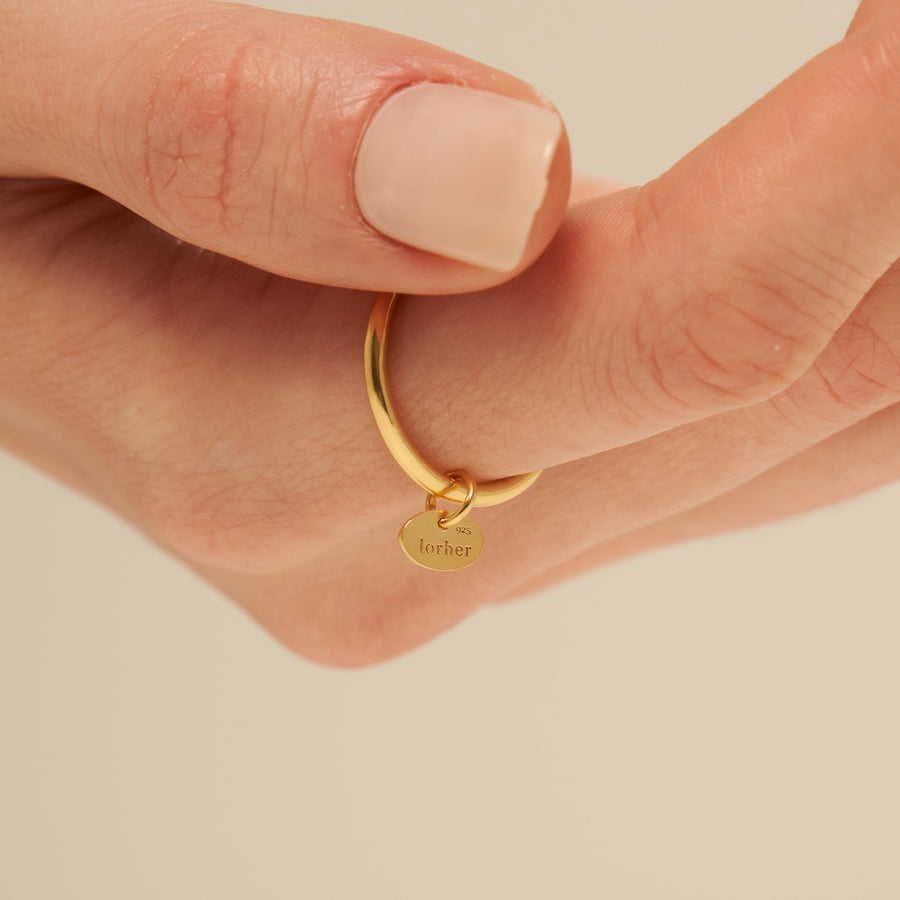 Lorher Tag Ring: Gold