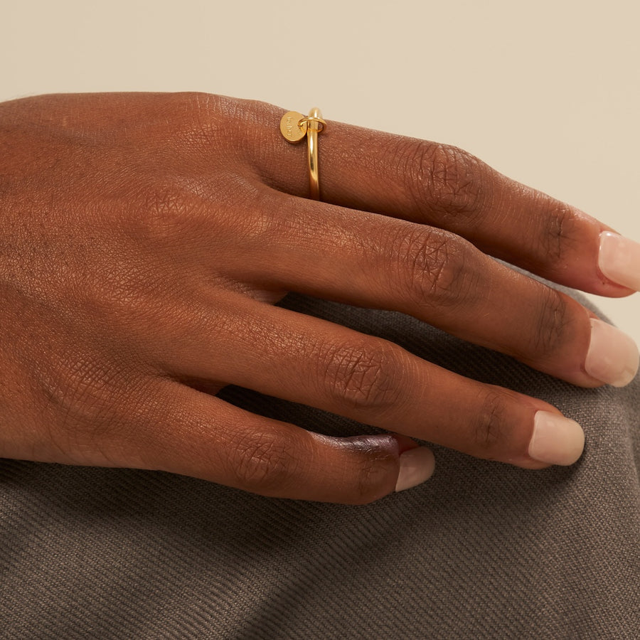 Lorher Tag Ring: Gold