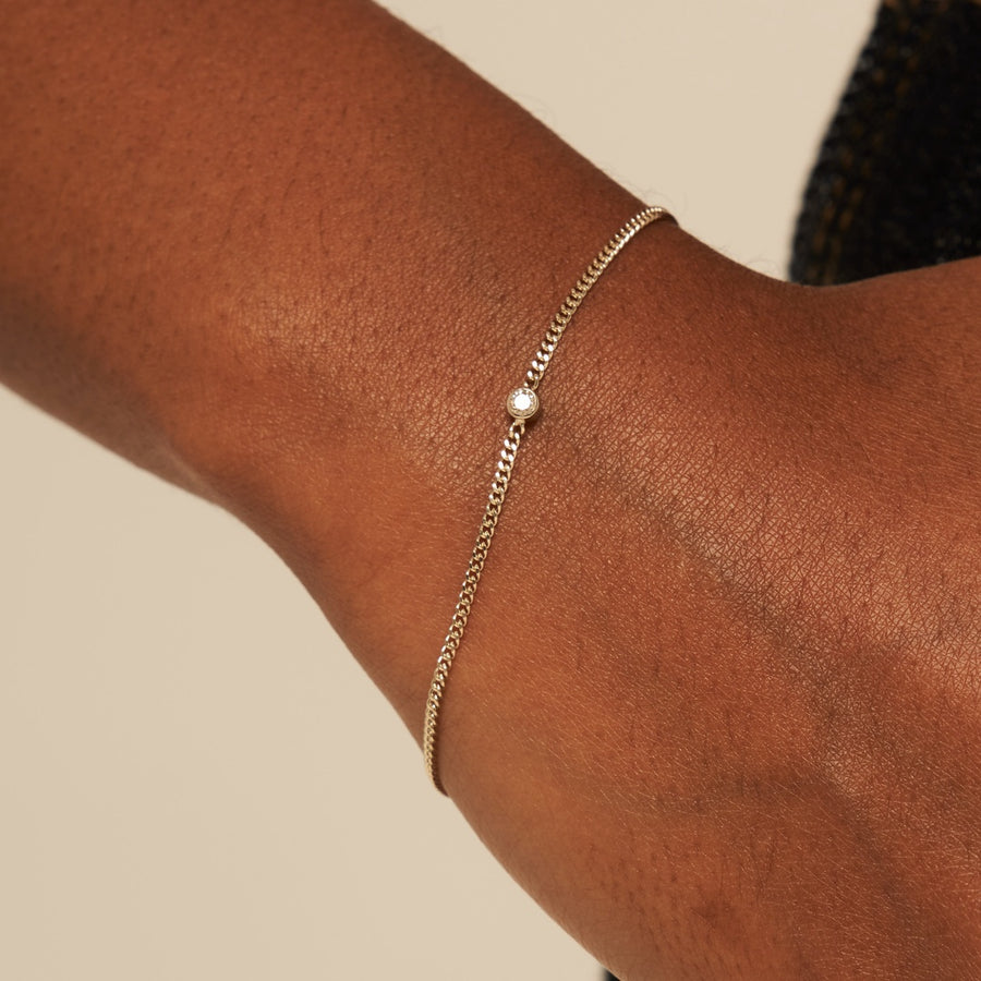 14K Classy Sparkle Bracelet