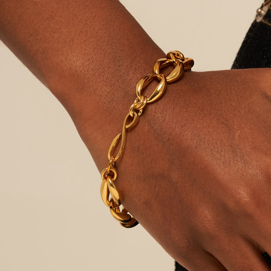 Grace Hollow Chain Bracelet