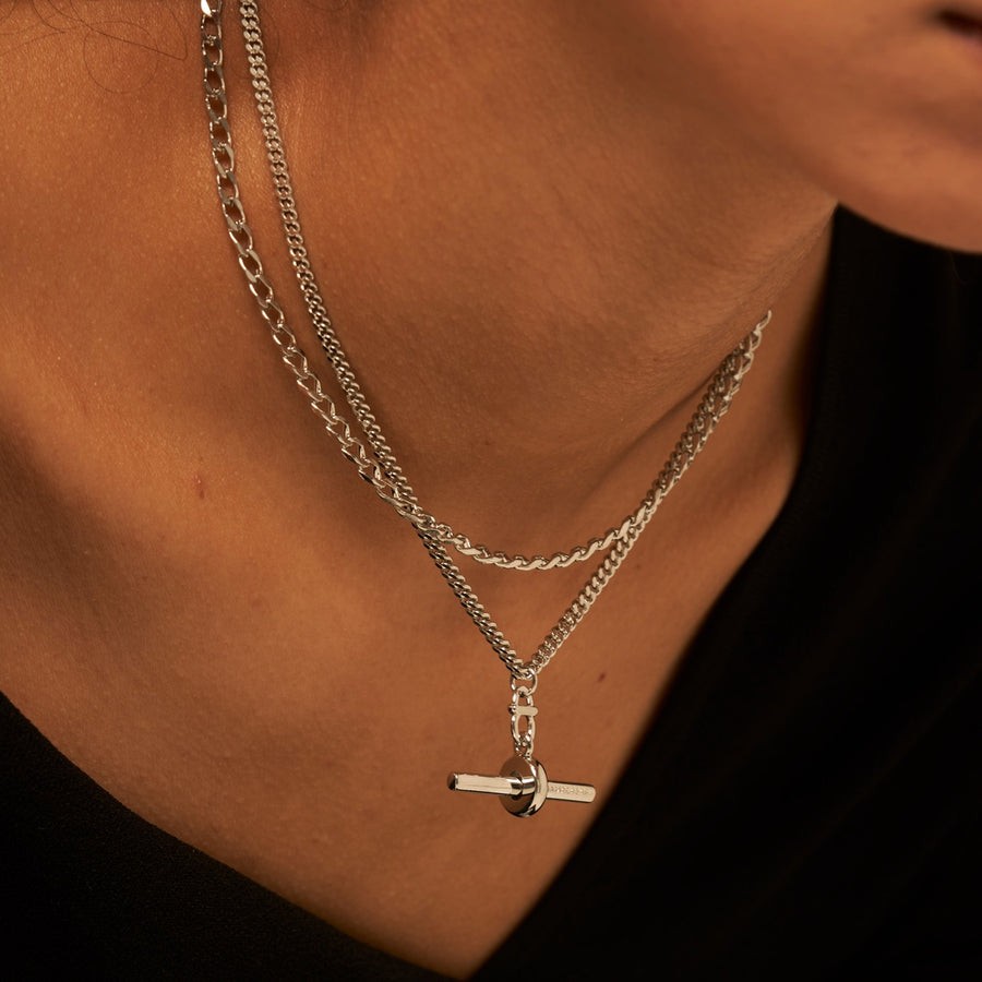 Avirod Doubleness Classic Rowing Necklace